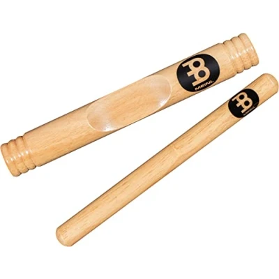 Image de Meinl CL2HW Paire de claves africaines naturel