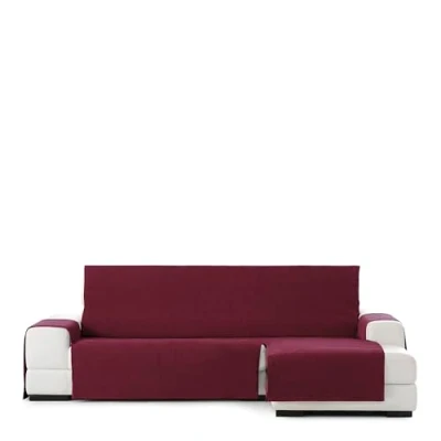 Afbeelding van Eysa Practica Ligstoel, 290 cm, rechts, vooraanzicht, klep, kleur 08 bordeaux