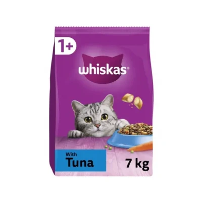 Afbeelding van Whiskas Brokjes Adult Tonijn Kattenvoer 7 kg