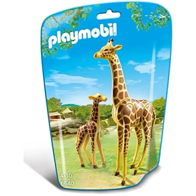 Afbeelding van PLAYMOBIL 6640 giraf met baby