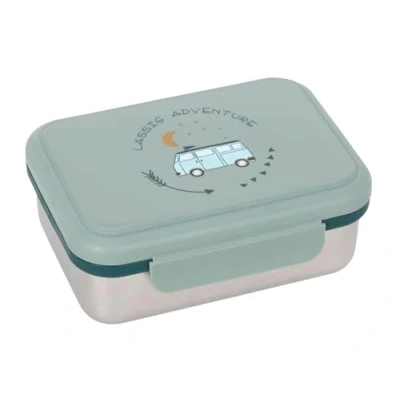 Afbeelding van Lässig Lunchbox Stainless Steel Adventure Bus