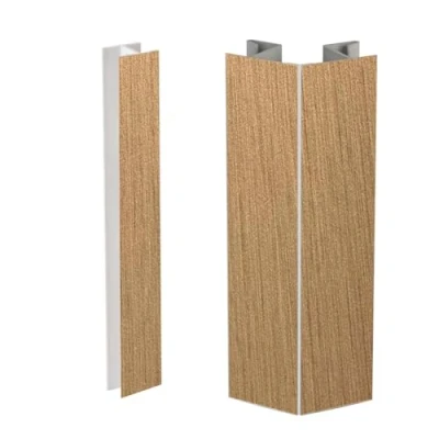 Afbeelding van Evotrade Extra scharnieraccessoires voor keukensokkel, flexibele hoek, universeel, accessoires union, klompen, keuken, variabele hoeken buiten/binnen + een centrale verbinding