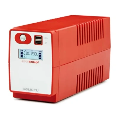 Image de SALICRU SPS SOHO+ 1200 SOHO+IEC Onduleur CA 230 V 720 Watt VA USB connecteurs de sortie : 6