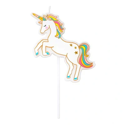 Afbeelding van Talking Tables Karen&#039;s Cake Toppers taartopzetstuk, eenhoorn, 10 cm