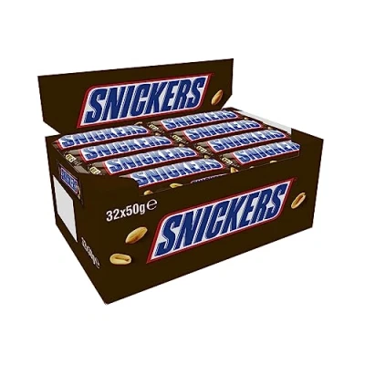 Afbeelding van Snickers Single Chocolade Reep 51 Gram