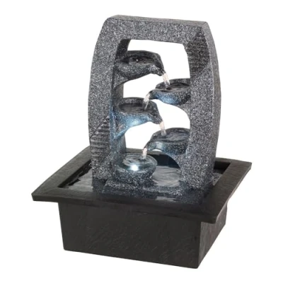 Afbeelding van Tuinfontein Lumineo 894227 21,5 x 18,5 25 cm Polyresin