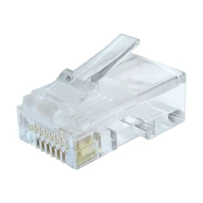 Afbeelding van RJ45 connector Cat6 UTP (Voor stugge kern, 50 stuks)