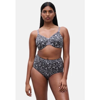 Afbeelding van Chantelle Magnifique Minimizer Beugel BH, Dames, Maat: 75D, Grey leopard
