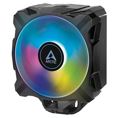 Afbeelding van ARCTIC Freezer A35 A RGB single tower CPU koeler met AMD specifieke 120 mm P ventilator geoptimaliseerd voor druk 200 1700 tpm 4 MX 5 heatpipes inbegrepen zwart