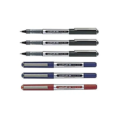 Afbeelding van Uni Ball UB 150 Eye Micro rollerball met vloeibare inkt, 6 stuks