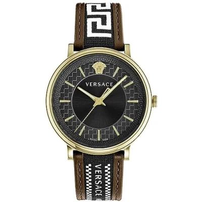 Afbeelding van Versace VE5A01721 horloge mannen Roestvrij Staal goud