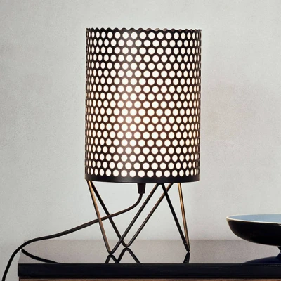 Afbeelding van GUBI Pedrera ABC tafellamp, zwart