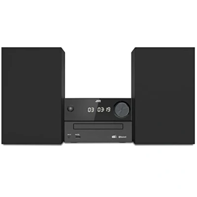 Image de Chaine HiFi JVC UX C25DAB 15W USB MP3 FM DAB Télécommande Bluetooth Noir