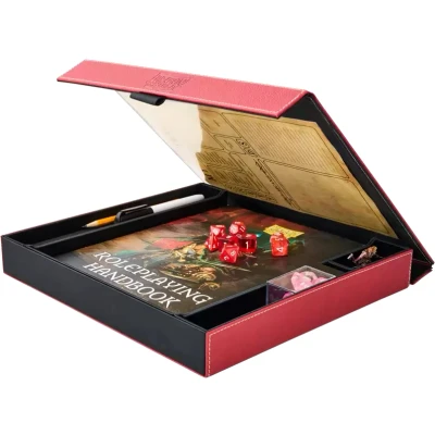 Afbeelding van Dragon Shield RPG Player Companion Blood Red
