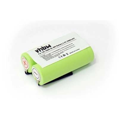 Afbeelding van vhbw Accu compatibel met Norelco 6828XL, Philips Philishave HQ4850, HQ6761, HS969 H serie scheerapparaat (2000 mAh, 2,4 V, NiMH)