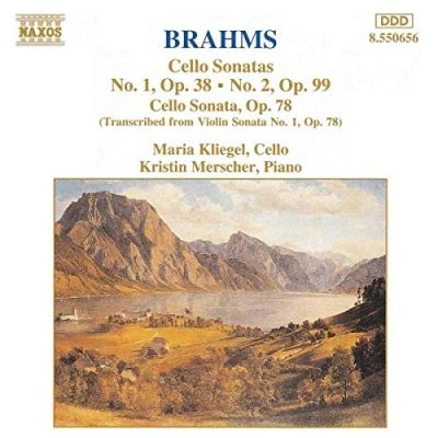 Afbeelding van Maria Kliegel &amp; Kristin Merscher Brahms: Cello Sonatas 1 2 (CD)