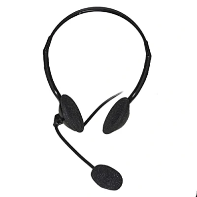 Afbeelding van Link Accessori LKHS02 hoofdtelefoon/headset Bedraad Hoofdband Oproepen/muziek Zwart