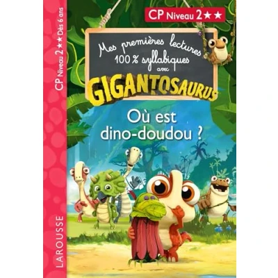 Afbeelding van GIGANTOSAURUS OU EST DINO DOUDOUD CP NIV.2