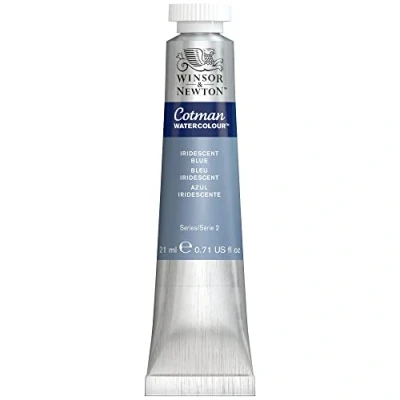 Afbeelding van Winsor &amp; Newton Cotman Aquarel 472 Iridescent Blauw, Tube 21 ml