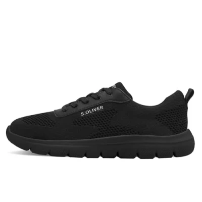 Afbeelding van s.Oliver Damessneakers Low 5 23622 44 damessneakers, zwart., 40 EU