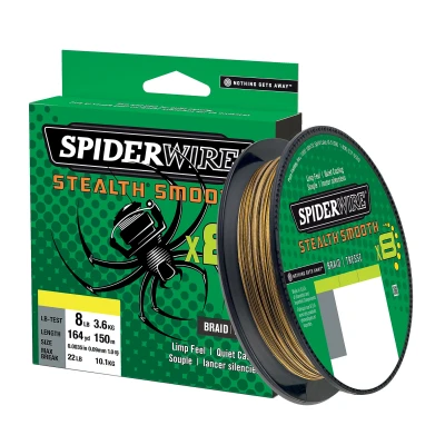 Afbeelding van Spiderwire Stealth Smooth 8 Camo 0,07mm (150m) Gevlochten lijn