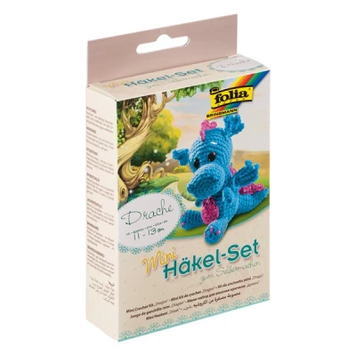 Image de Folia set crochet dragon