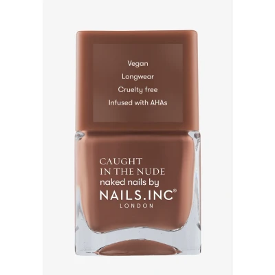 Afbeelding van Nails Inc TULUM BEACH Nagellak, natuurlijk rozebruin, voedende formule verrijkt met AHA voor gehydrateerde nagels, brede kwast optimale nagelkunst, veganistisch, langdurig en zonder