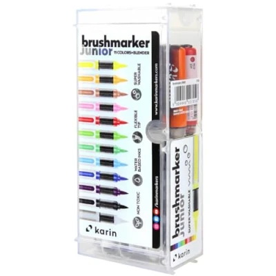 Afbeelding van Karin Brushmarker Junior Set 12 stuks
