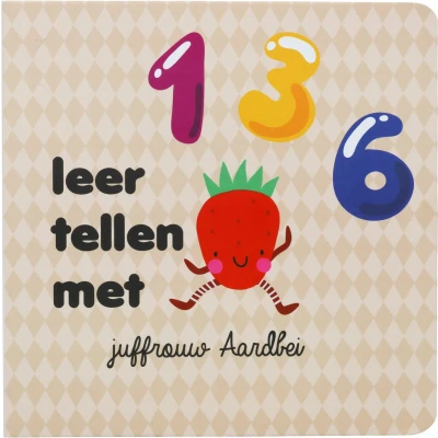 Afbeelding van Jep Kids Leer Tellen met Juffrouw Aardbei Babyboekjes