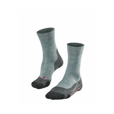 Afbeelding van Falke TK2 Explore Melange Trekking Functional Mediumcushioned Sokken, Dames, Maat: 41/42, Smoke blue