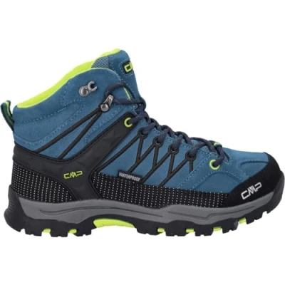 Afbeelding van CMP Rigel MID Trekking WP Unisex Bergschoenen voor kinderen, Maat: 32, Deep lake/acido Leer en textiel