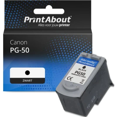 Afbeelding van Huismerk Canon PG 50 Inktcartridge Zwart