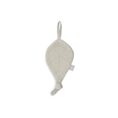 Image de Jollein 031 562 00093 Doudou en tissu éponge Motif feuilles de nougat (30 x 10 cm)