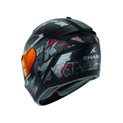 Afbeelding van Shark motorhelm RIDILL 2 MOLOKAI Mat Black Anthracite Red Maat S