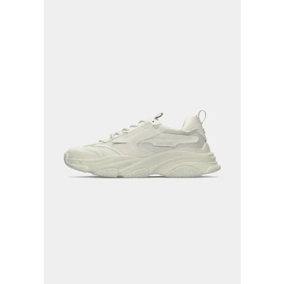 Afbeelding van Steve Madden Possess Sneakers laag, Heren, Maat: 40, White Imitatieleer/ textiel