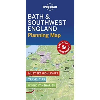 Afbeelding van Lonely Planet Bath &amp; Southwest England Planning Map