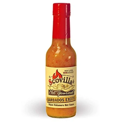 Afbeelding van Scovillas Hot Gourmet BARBADOS EXCITE Bajan Habanero warme saus, 148 ml