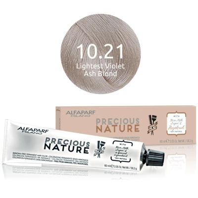 Afbeelding van Alfaparf Precious Nature Ammonia Free Permanent Hair Color 10.21 60 ml