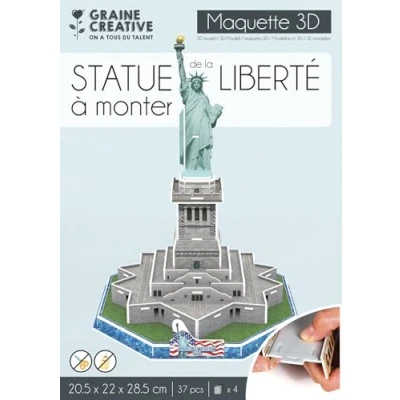 Image de puzzle maquette statue de la liberte