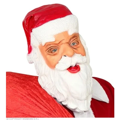Afbeelding van Widmann Kerst &amp; Oud Nieuw Kostuum Kerstman Karel Rood Large Verkleedkleding