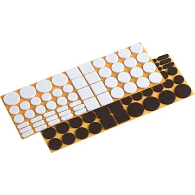 Afbeelding van Metafranc WU0645306 Viltdoppen Zelfklevend Wit, Bruin 1 set(s)