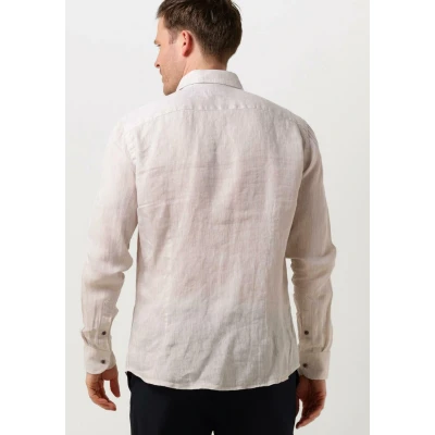 Afbeelding van Gentiluomo Beige Overhemd Scampia Heren