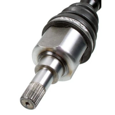 Afbeelding van FEBI BILSTEIN 183787 Aandrijfas Vooras links Met splitpen moer CITROËN: Berlingo II, / First I Van, Xsara Hatchback