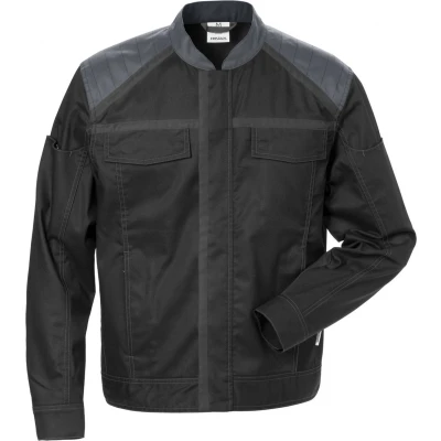 Afbeelding van Fristads Jack 4555 Stfp Zwart/Grijs
