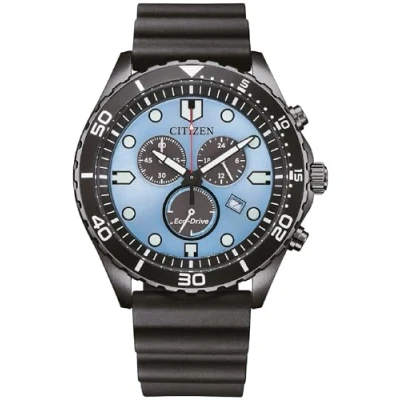 Afbeelding van Citizen OF Sporty Aqua AT2567 18L Horloge Rubber Zwart Ø 43 mm