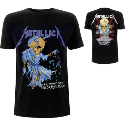 Afbeelding van Metallica Doris Heren T shirt L Zwart