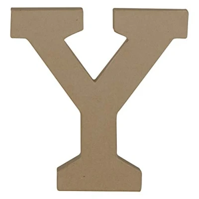 Afbeelding van Decopatch Letter 20 cm Papier marche Y
