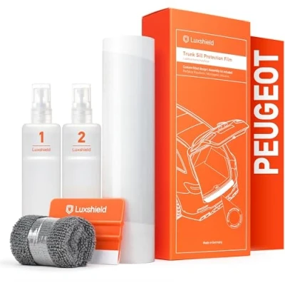 Afbeelding van Luxshield Beschermfolie voor de kofferbak Peugeot 508 SW II FC I 2018 2023, achterbumper, transparant