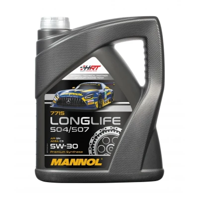 Afbeelding van Mannol Longlife 504/507 5W 30 5L Motorolie MN7715 5 VOLKSWAGEN: Golf 5, 6, Passat B7 Variant, BMW: Saloon, X3, 1 Hatchback, AUDI: A6 C7 Avant