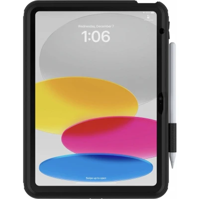 Afbeelding van Otterbox Defender Kickstand Asset Tag Case Back cover Zwart Tabletcover